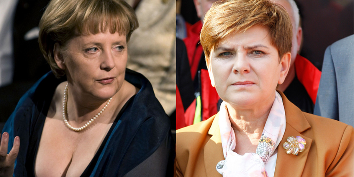 merkel, szydlo