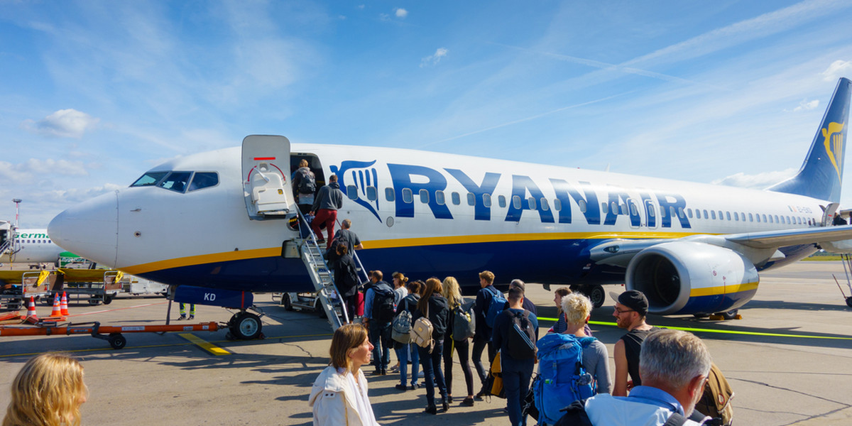 Ryanair chce wprowadzić połączenia przesiadkowe, zwłaszcza dla pasażerów z Ukrainy, którzy nie muszą już mieć wiz, by podróżować do Unii Europejskiej