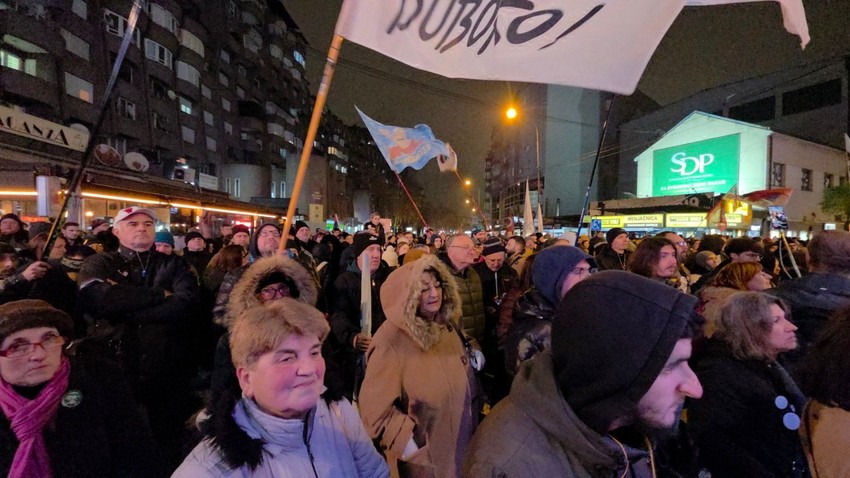Protest u Novom Pazaru
