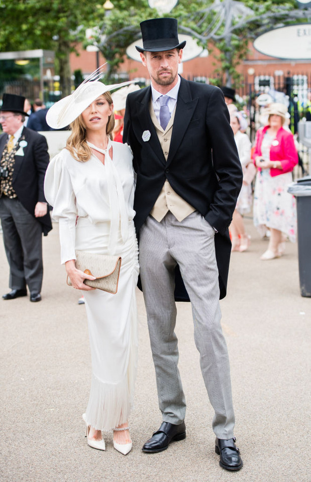 Abbey Clancy na Ascot Ladies Day