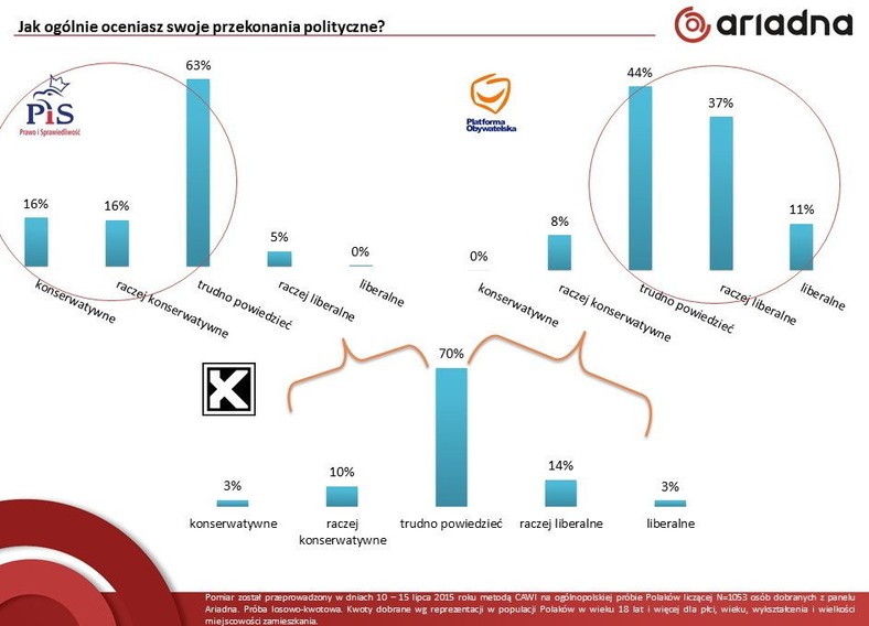 Przekonania polityczne wyborców, a partyjne sympatie, fot. tajnikipolityki