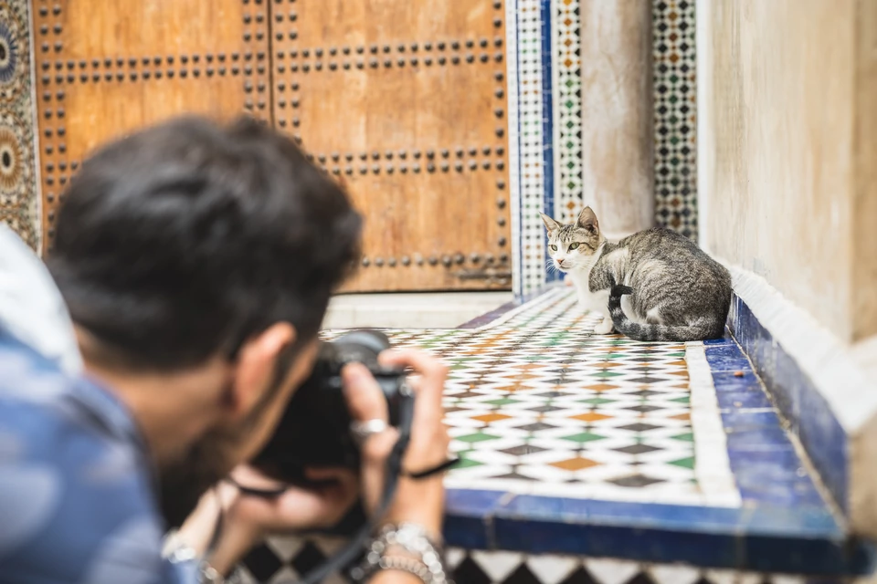 Robienie zdjęć w Maroku