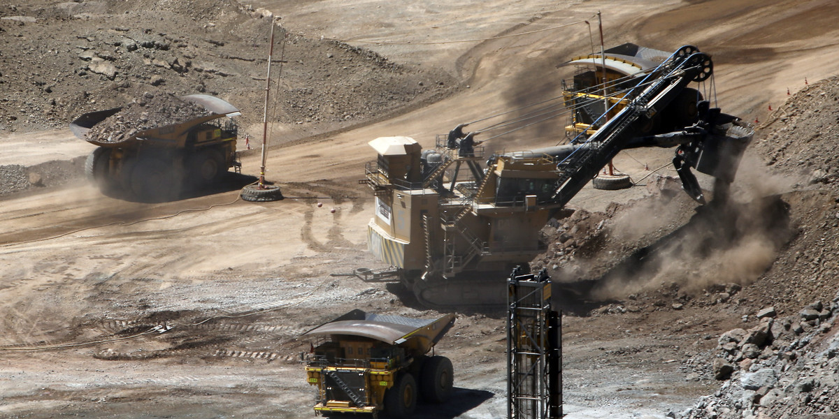 Odkrywkowa kopalnia Sierra Gorda w Chile została uruchomiona w czerwcu 2014 r.
