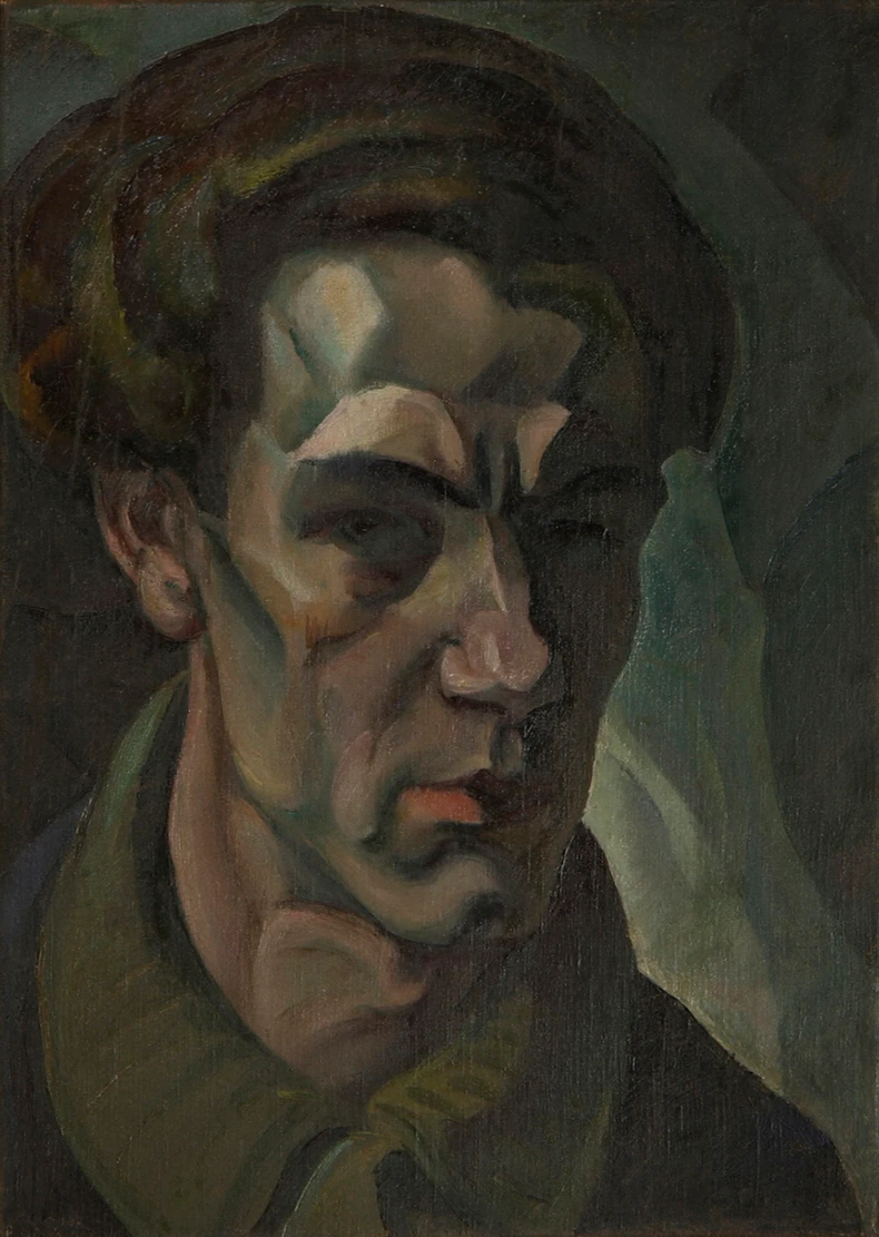 Veljko Stanojevic, Autoportret, 1921 