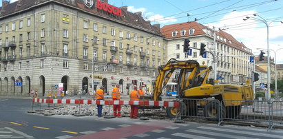 Wrocław. Kasują tramwaje na Powstańców Śl. FILM