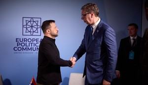 Volodimir Zelenski, Aleksandar Vučić