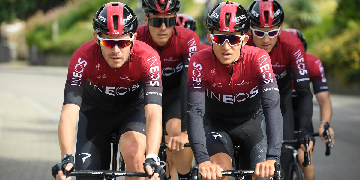 Udział Ineos w Tour de France pod znakiem zapytania