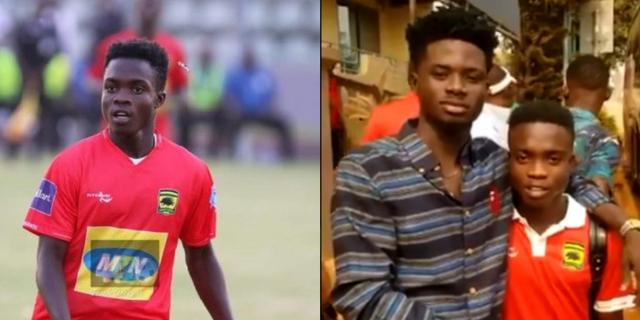 Kuami Eugene meets Kotoko wonderkid Mathew Cudjoe; crowns him the new Messi  | Pulse Ghana