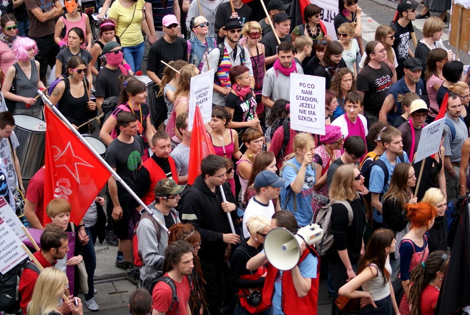 Demonstracja w Poznaniu