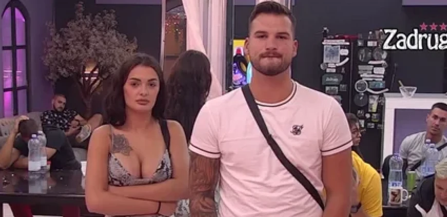 Viktorija Mitrović Viki i Marko Osmakčić (Foto: Screenshot TV Pink)