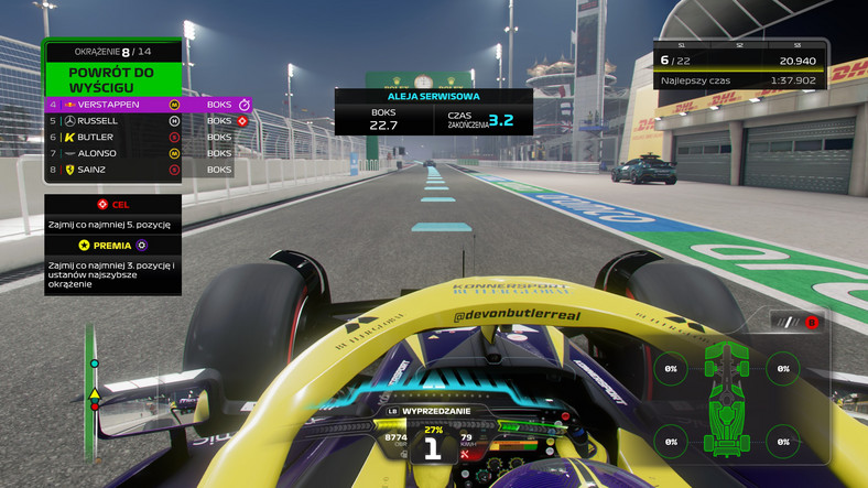 F1 23 - screenshot z wersji PC