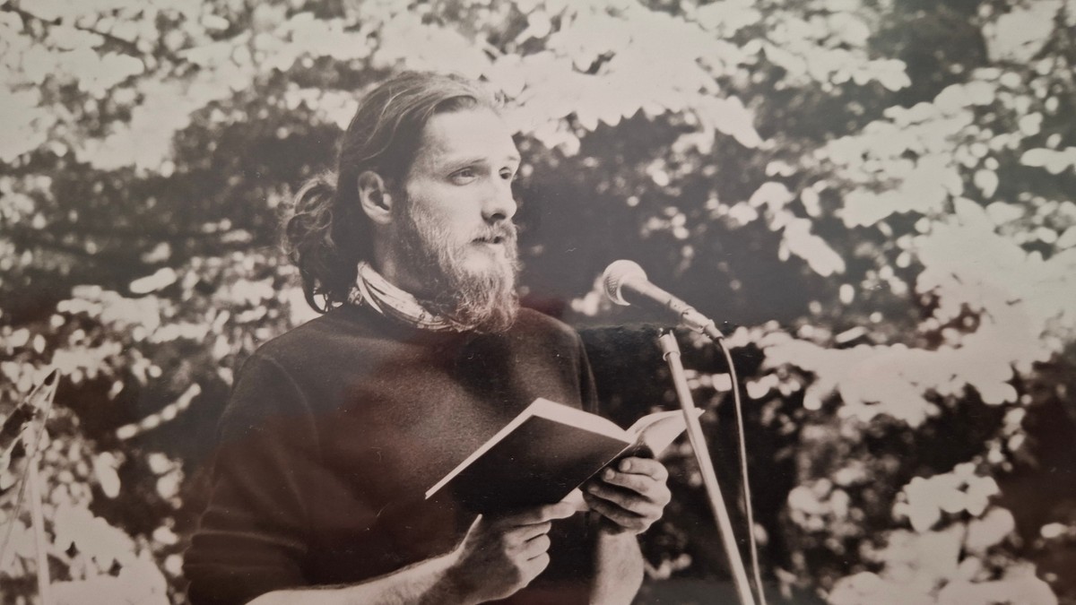Dušan M Knežević na Stražilovu, 1985