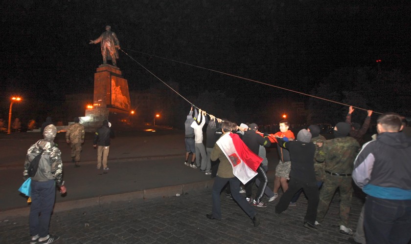 Pomnik Lenina w Charkowie