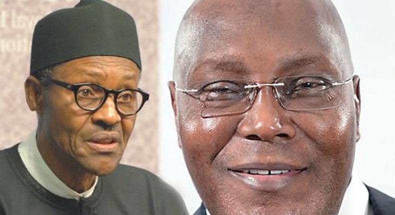 President Muhammadu Buhari and main challenger, Atiku Abubakar