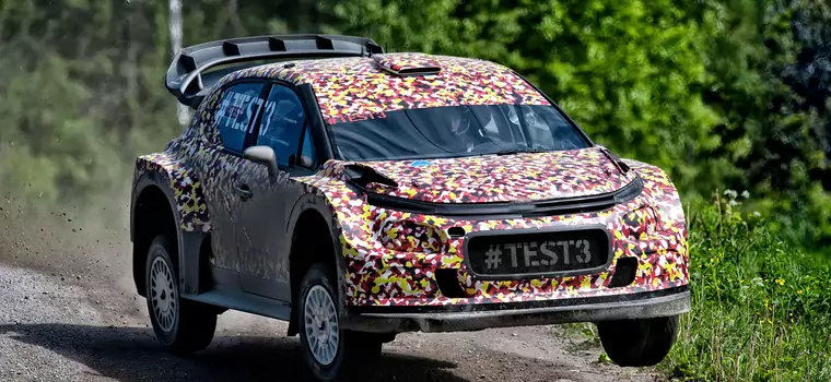 Citroën C3 WRC na testach w Finlandii