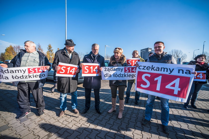 Wiceminister Jerzy Szmit dał zielone światło na budowę S14, zachodniej obwodnicy Łodzi