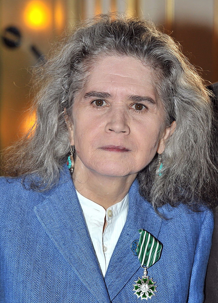 Maria Schneider z orderem francuskiego ministerstwa kultury, 2010 r.
