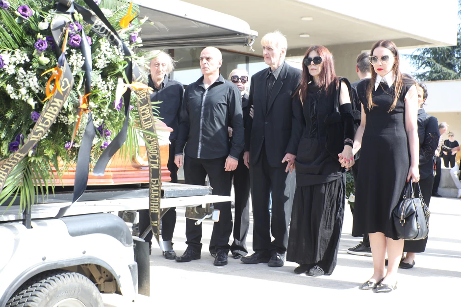 Sahrana Slađane Milošević