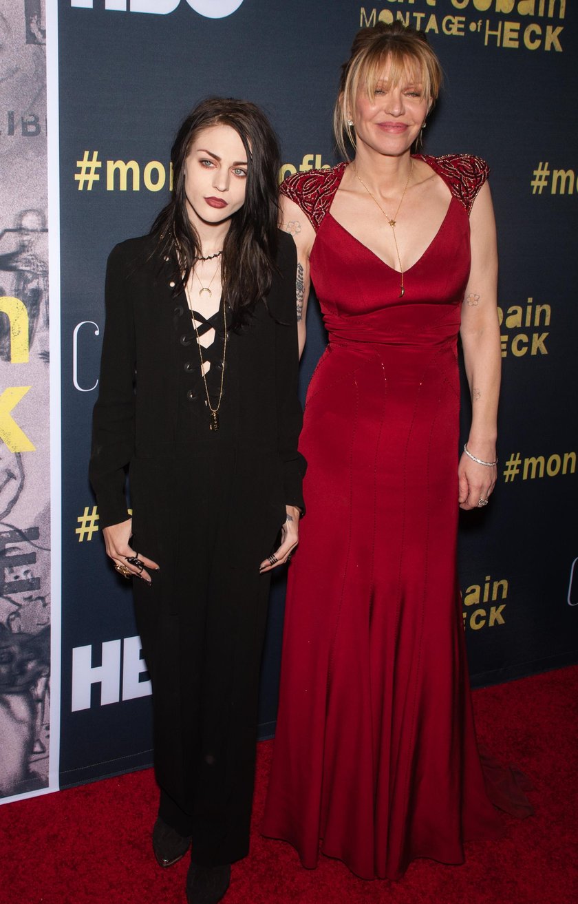 Courtney Love z córką Frances Bean Cobain