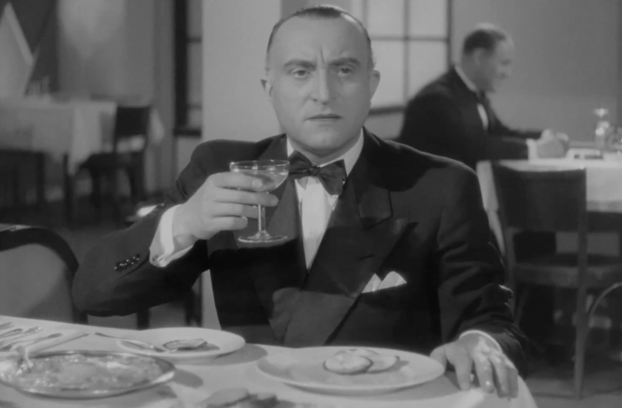 Oldřich Nový vo filme Kristián. 