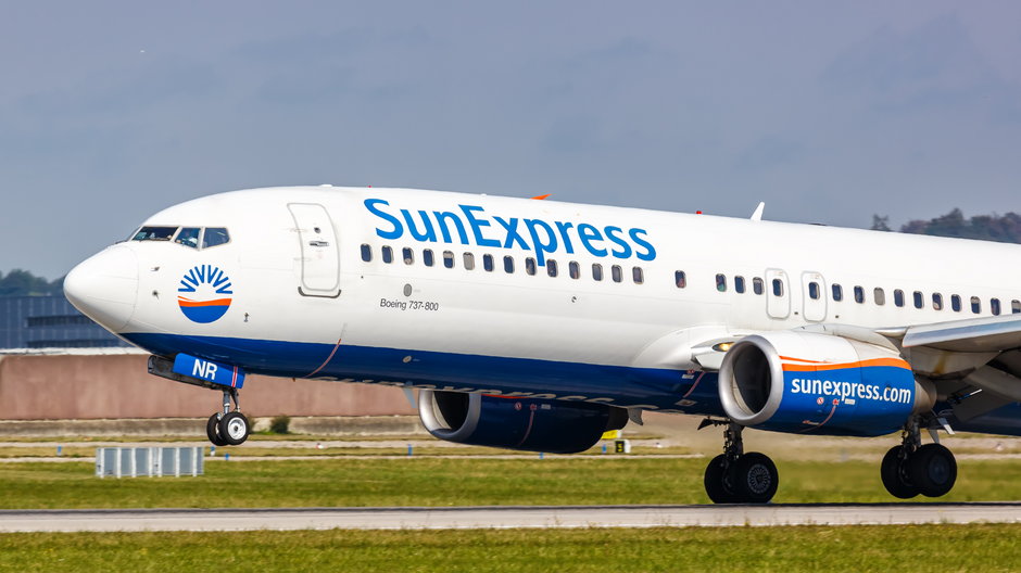 Samolot linii lotniczych SunExpress