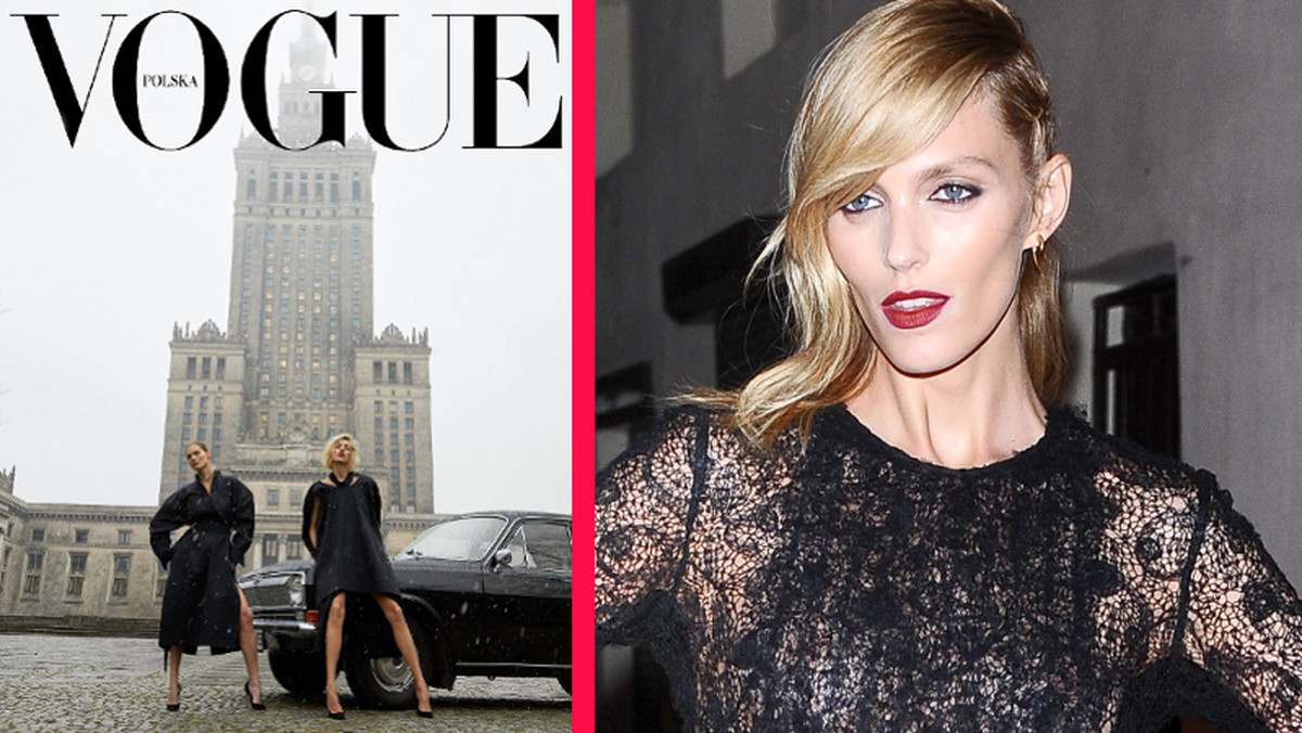 Anja Rubik i Małgorzata Bela pozują na okładce pierwszego polskiego wydania magazynu "Vogue". Zdjęcie wykorzystane na pierwszej stronie kultowego czasopisma modowego podzieliło internautów.