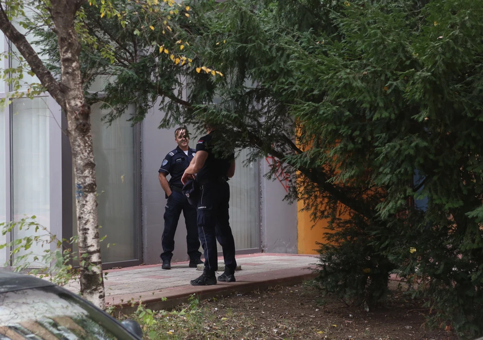 Policija na mestu tragedije