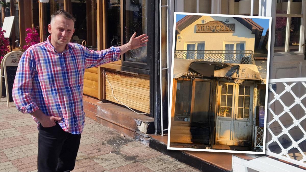 Noc grozy w Ustroniu Morskim. 