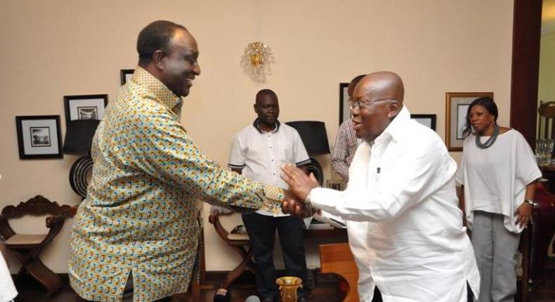 Alan Kyerematen and Nana Addo