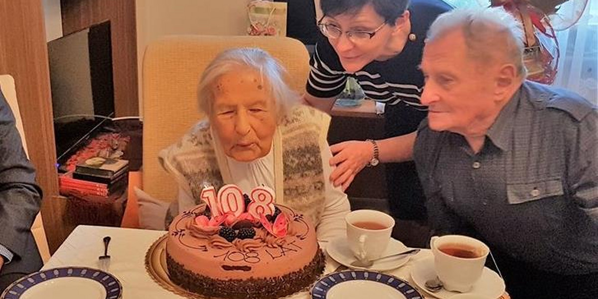 Pani Aniela skończyła 108 lat