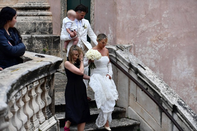 Venčanje sina Roda Stjuarta u Dubrovniku