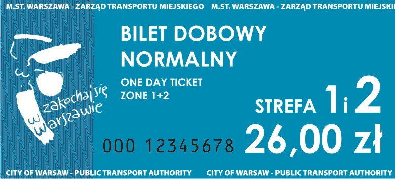 Nowe wzory biletów komunikacji miejskiej