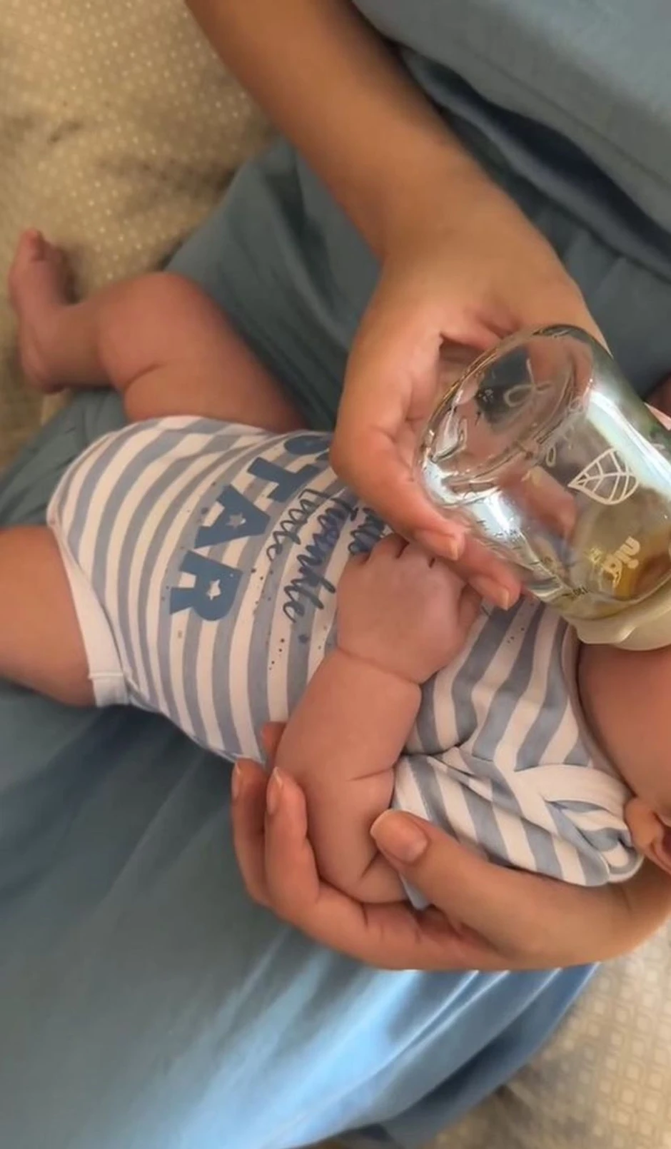 Sanja Kužet sa sinom