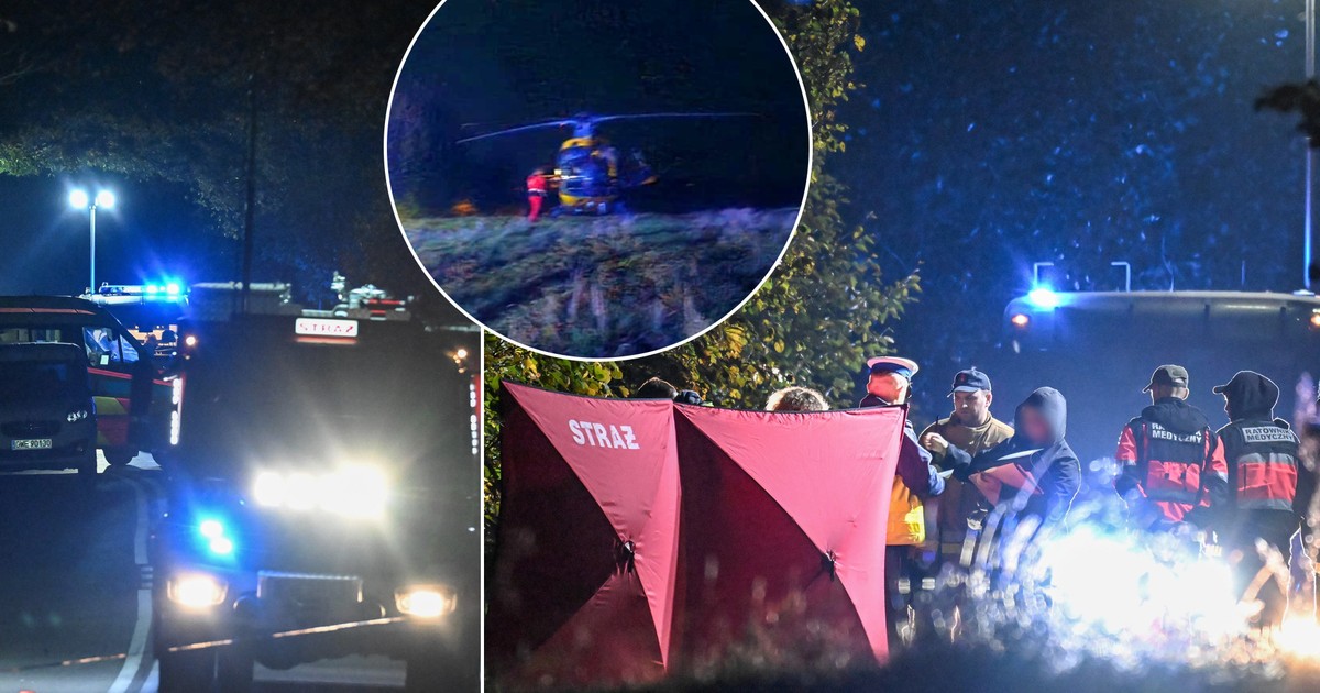 Tak ratowali dzieci ranne w Łebieńskiej Hucie. Przejmujące zdjęcia z miejsca tragedii