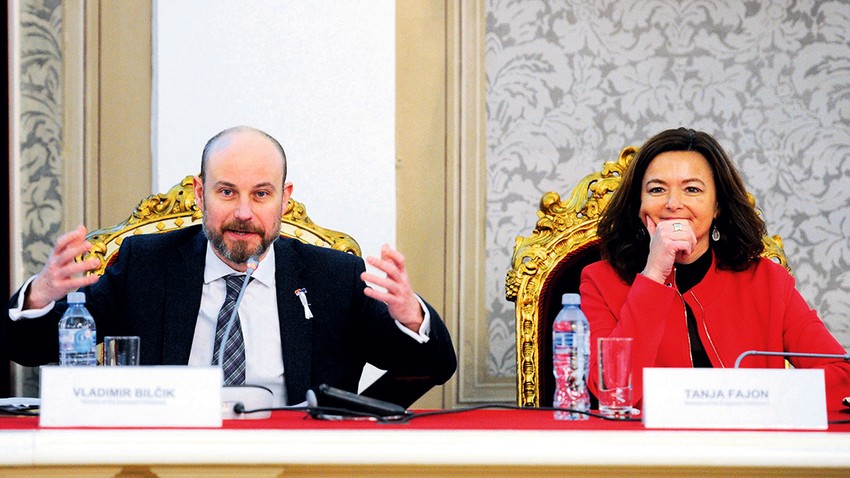 Vladimir Bilčik i Tanja Fajon