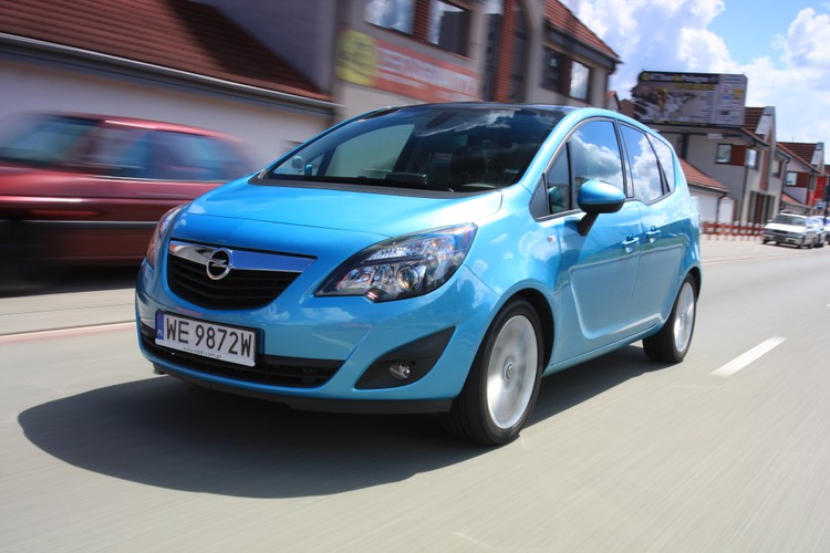 Opel meriva - 1. miejsce w kategorii aut dwu- i trzyletnich