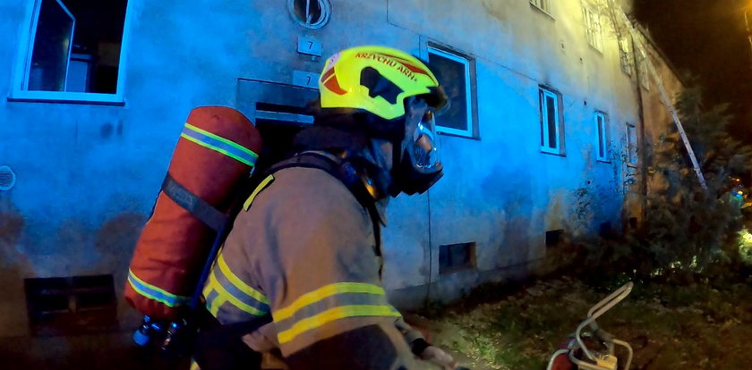 Tragiczny pożar w Poznaniu! 8-letnia dziewczynka nie żyje, dwie osoby w szpitalu