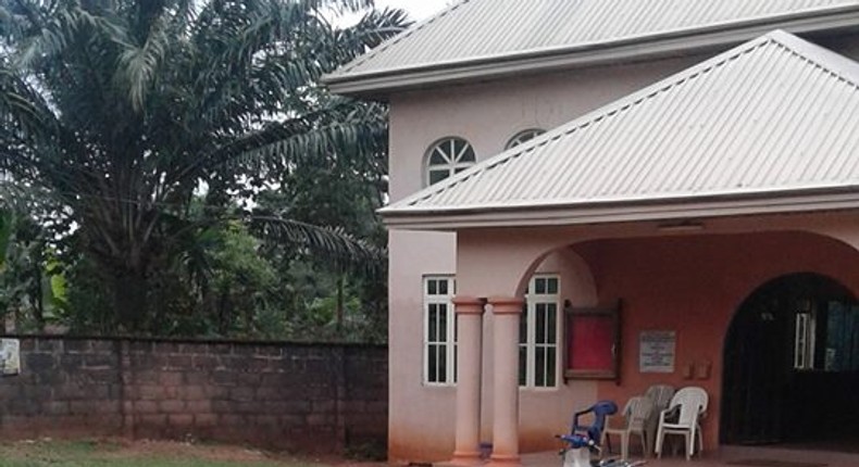 A pastor has concluded that unwanted guests in the form of two big snakes entered his church during a prayer.