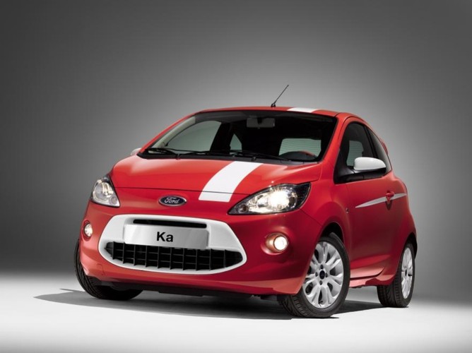 Ford ka - samochód jest produkowany w fabryce Fiata w Tychach - pierwsze miejsce w klasie aut mini w rankingu ADAC