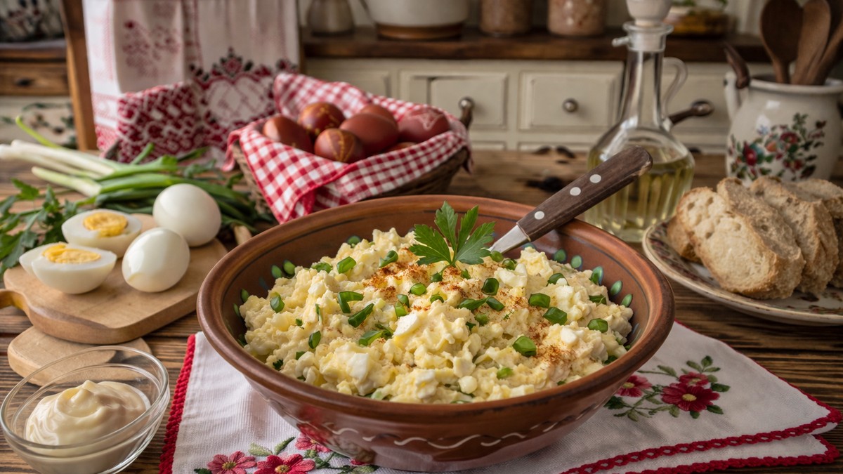 Kako napraviti salatu od kuvanih jaja