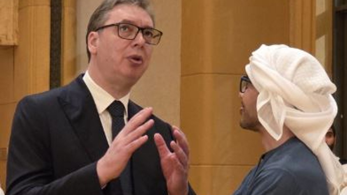 Predsednik Vučić se sastao sa šeikom Abdulom bin Zajedom al Nahjanom
