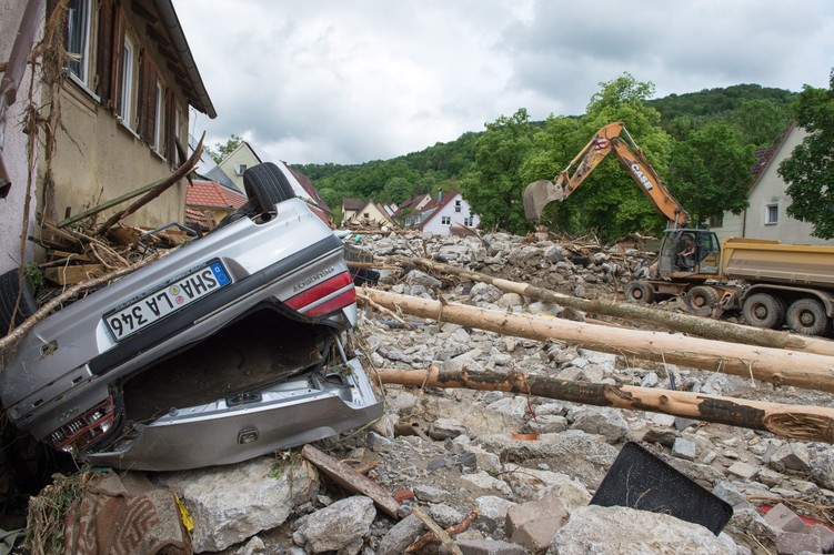 POWÓDŹ W NIEMCZECH