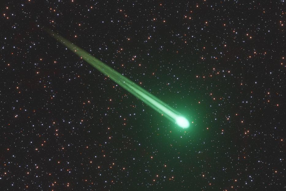 Gigantikus, zöld fényű „ördögi üstökös” száguld a föld felé / Fotó: Getty Images