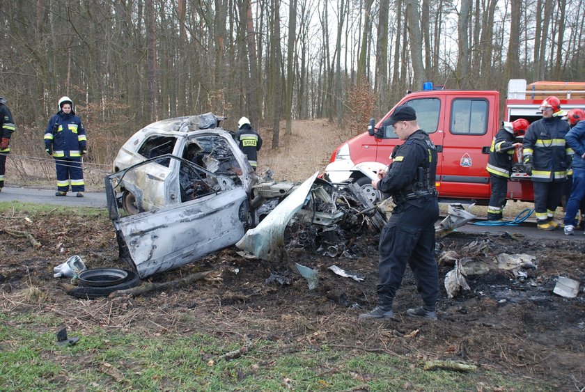 Kierowca fiata stilo zginął na miejscu