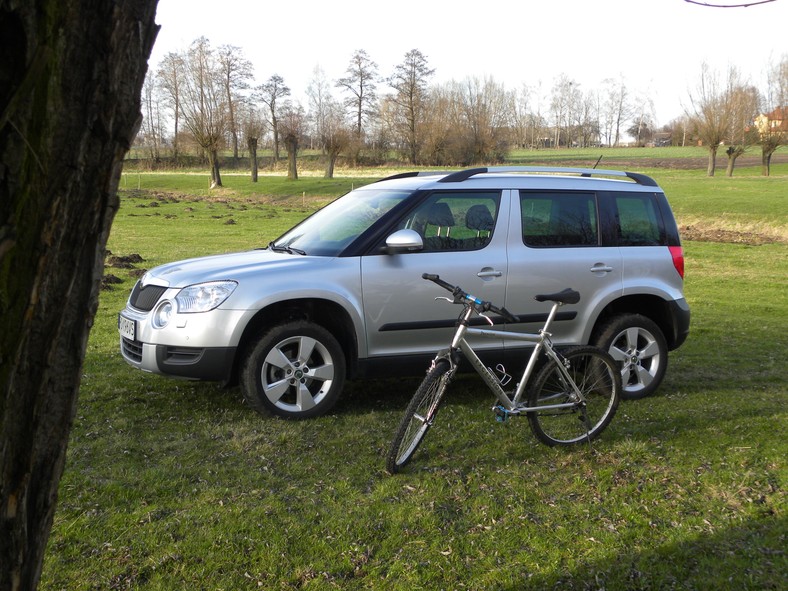 Skoda Yeti i rower