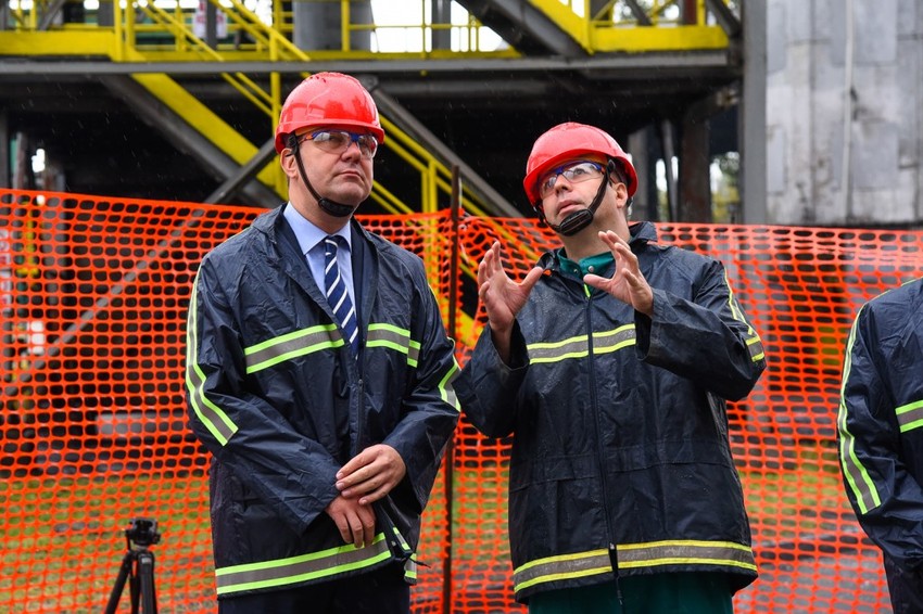 Mirović u obilasku fabrike 