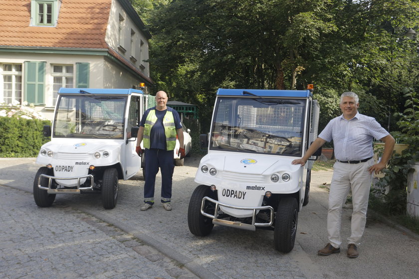 Meleksy sprzątają Sopot 