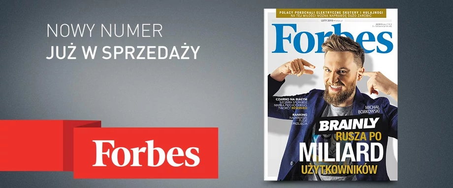 Najnowszy numer magazynu „Forbes” już w sprzedaży!