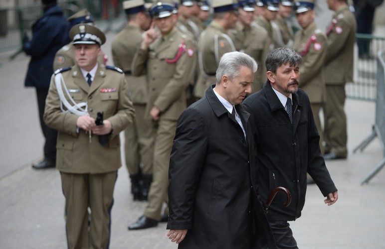 Uroczystości pogrzebowe Władysława Bartoszewskiego - Cezary Grabarczyk