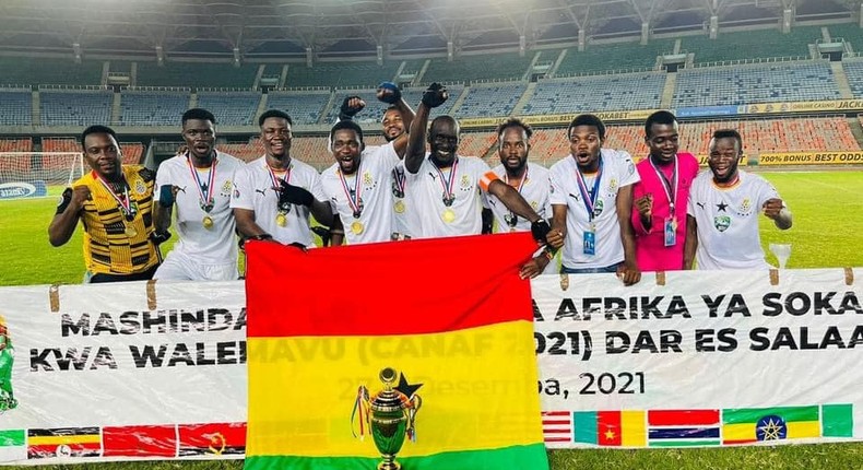 Ghana’s Amputee national team stranded in Tanzania after winning AFCON